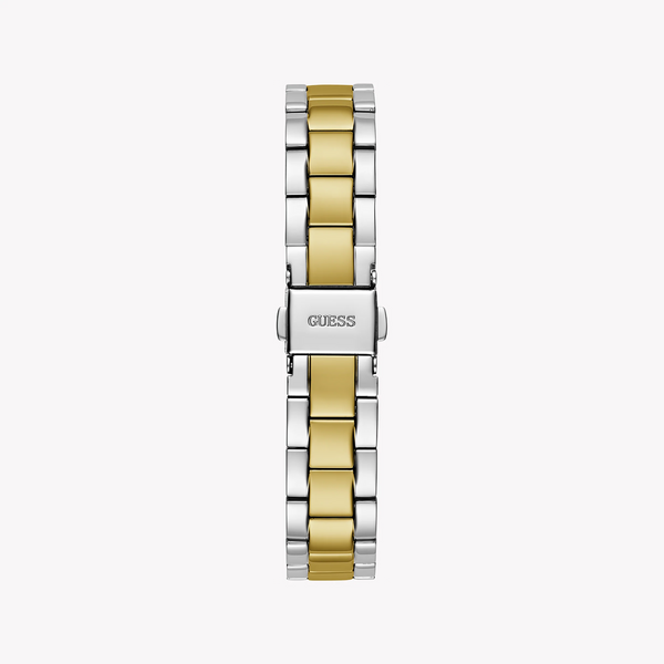 Guess Women's Gold & Silver Watch, Blue Dial | Gw0687l4 by i-watch