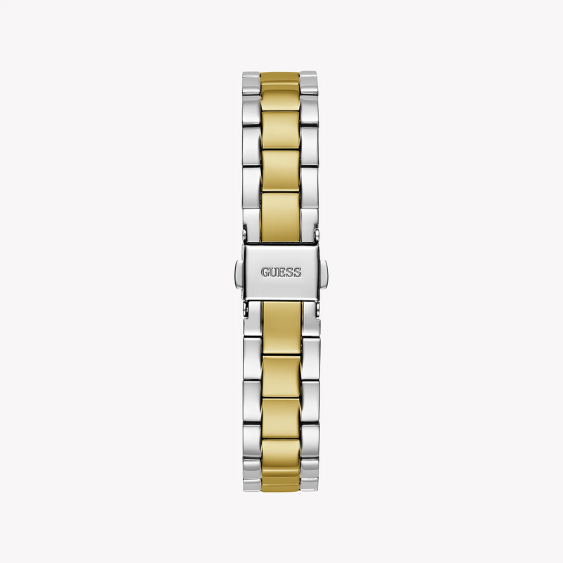 Guess Women's Gold & Silver Watch, Blue Dial | Gw0687l4 by i-watch