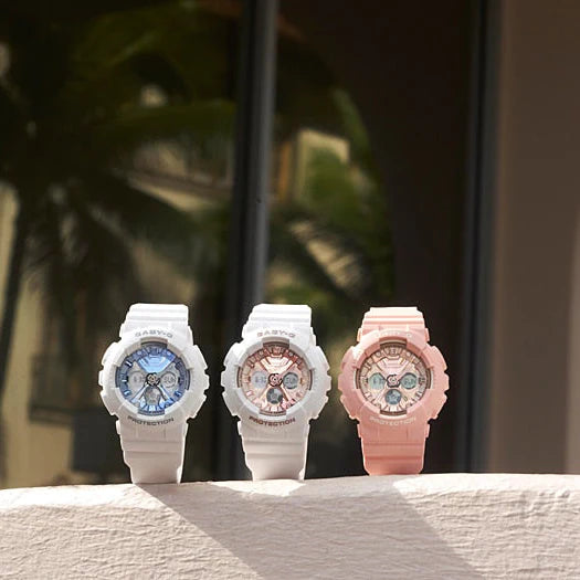 Ba-130-4adr Baby-G Adventure - Stylish Pink Resin Women's Watch For Active Lifestyles by i-watch