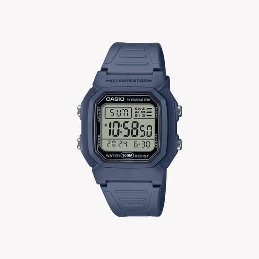 Casio W-800H-2AV Montre unisexe numérique bleue