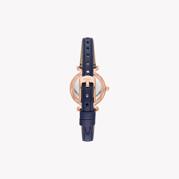 Fossil Women's Blue Leather Watch, Silver Dial | Es5295 by i-watch