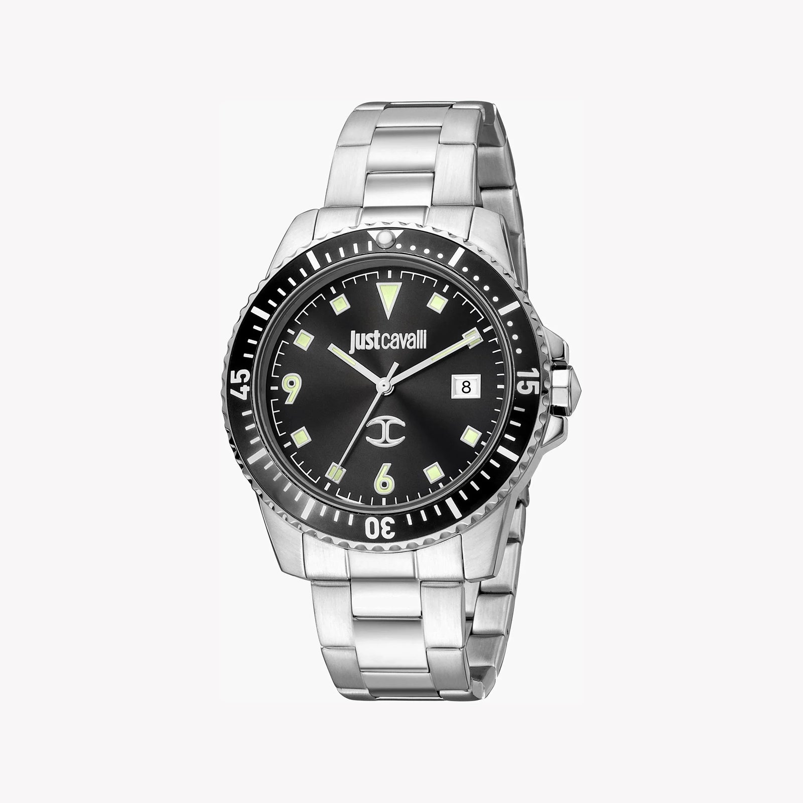 Just Cavalli Men's Stainless Steel Watch, Black Dial | Jc1g246m0065 by i-watch
