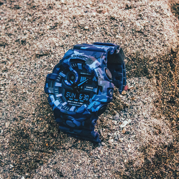 Casio G-Shock Ga-700cm-2adr Tough Style - Rugged Elegance For Adventurous Men by i-watch