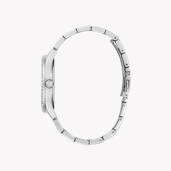 Guess Women's Silver Stainless Steel Watch, Silver Dial | Gw0605l1 by i-watch