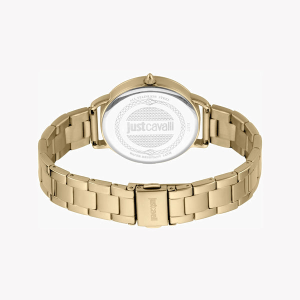 Just Cavalli Women's Gold Stainless Steel Watch, Champagne Dial | Jc1l117m0065 by i-watch