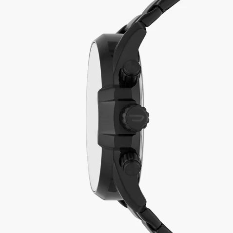 Diesel Men's Black Stainless Steel Watch, Black Dial | Dz4537 by i-watch