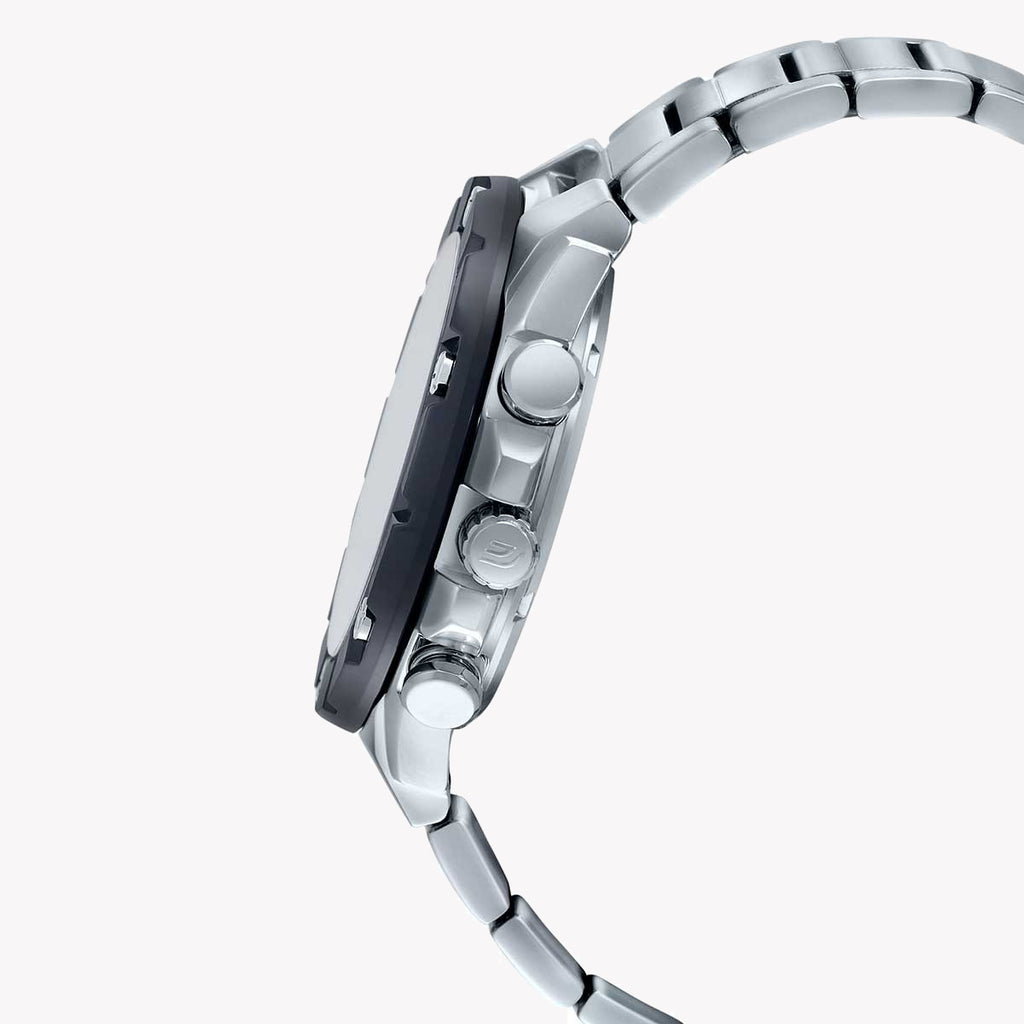 CASIO EDIFICE EFR-569DB-1AVUDF - SPORTY SOPHISTICATION MEN'S WATCH WITH BLACK DIAL & STAINLESS STEEL BAND-i-Watch-2