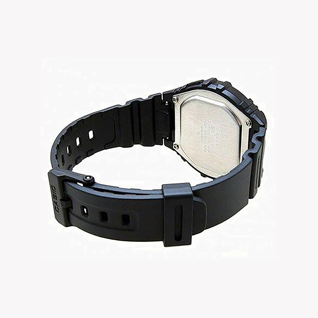 CASIO W-216H-1BVDF SPORTY ELEGANCE - MEN'S BLACK RESIN WATCH WITH DIGITAL DISPLAY & WATER RESISTANCE-i-Watch-3