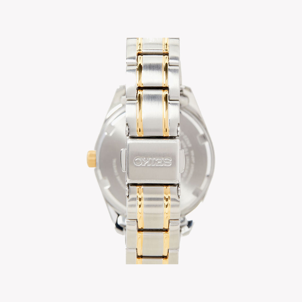 SEIKO SUR466P1 Women's Elegant Silver & Gold Watch-i-Watch-3