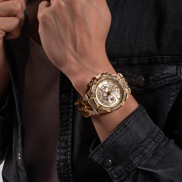 Guess Women's Gold Watch, Champagne Dial | Gw0517g2 by i-watch