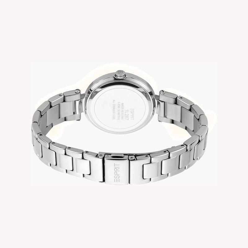 Esprit Women's Silver Stainless Steel Watch, Silver Dial | Es1l202m0035 by i-watch