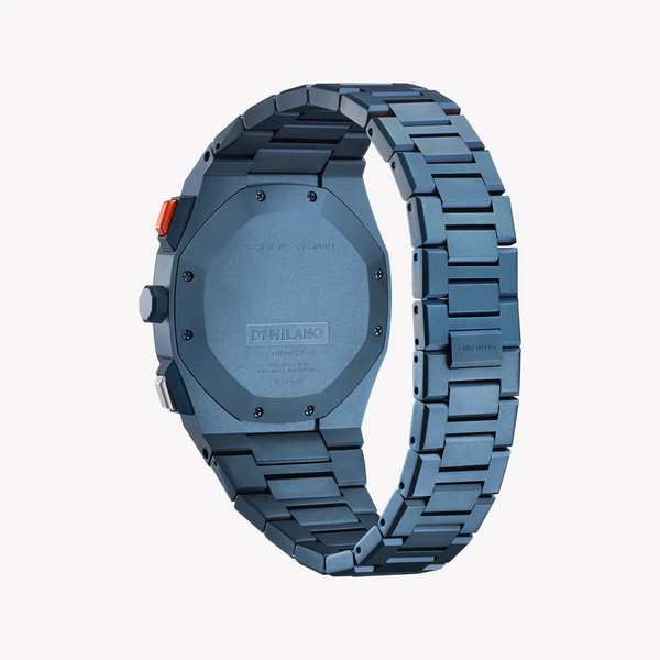 D1 MILANO Men's Blue Stainless Steel Watch, Blue Dial | D1-CHBJ12 by i-watch