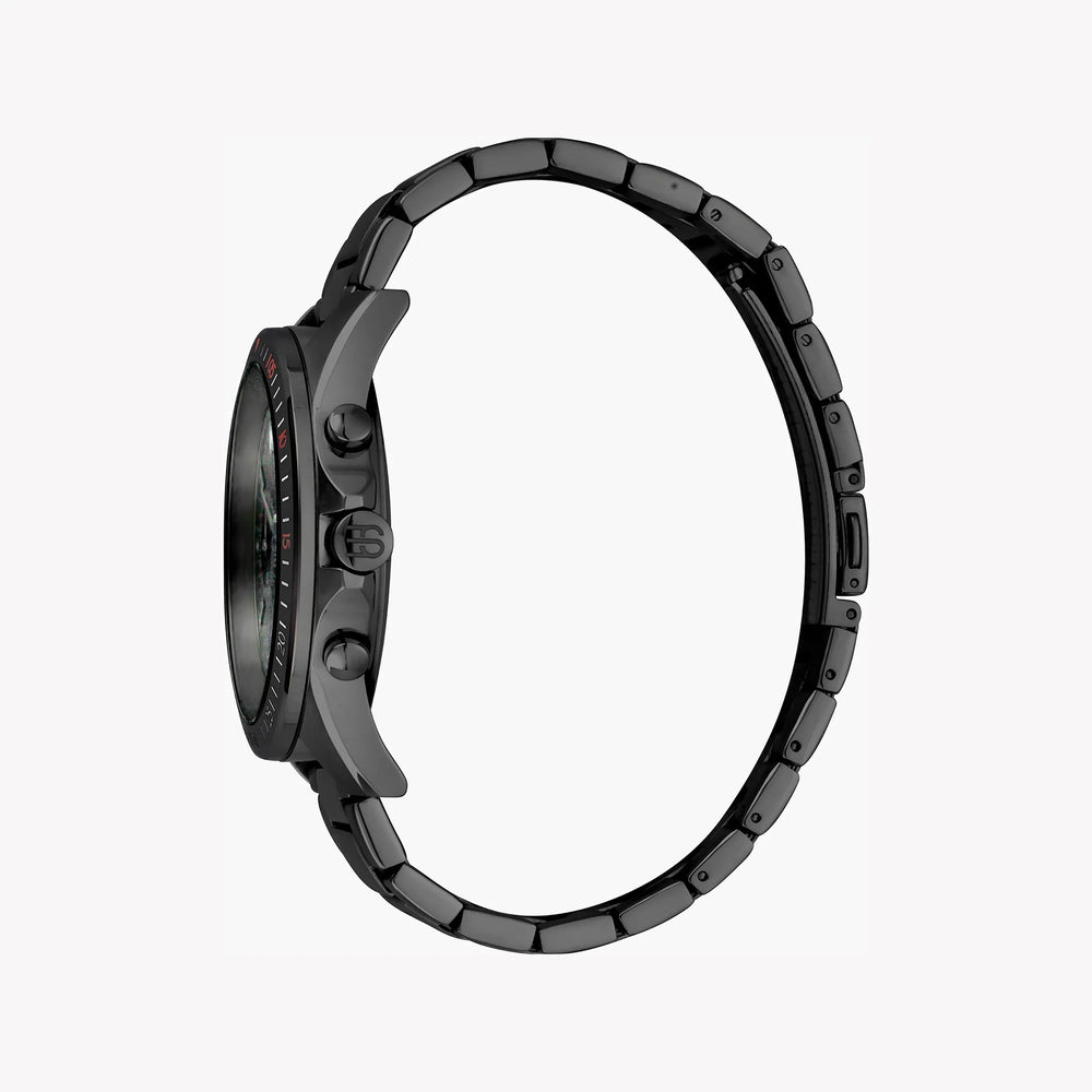 Esprit Men's Black Stainless Steel Watch, Black Dial | Es1g200m0055 by i-watch