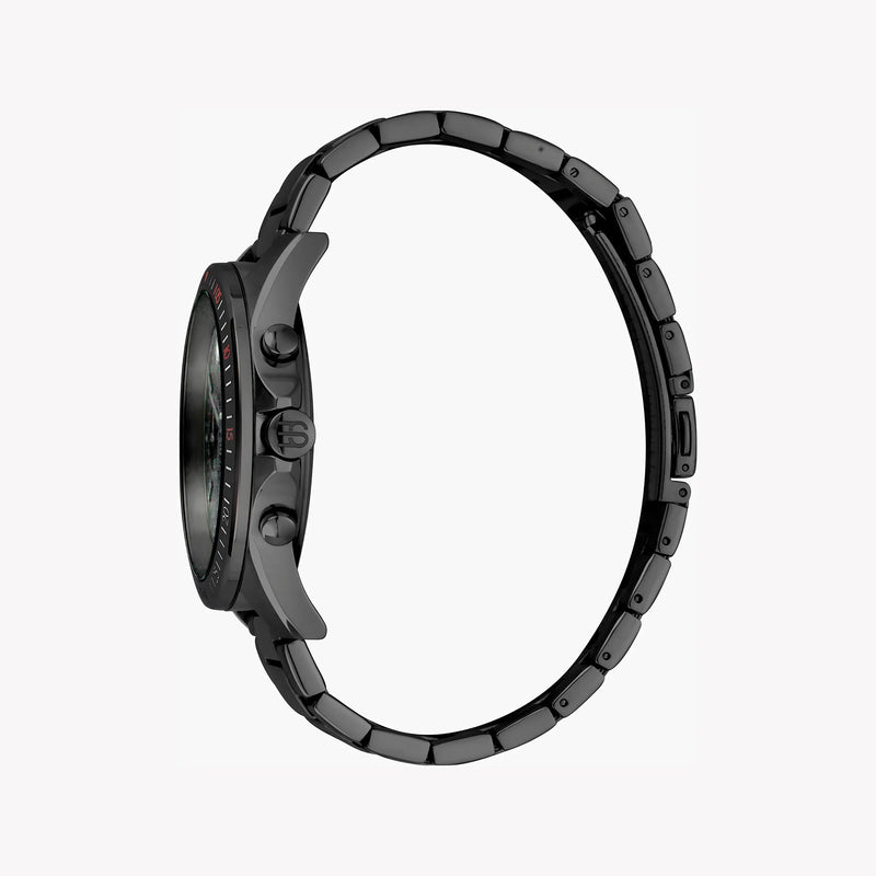 Esprit Men's Black Stainless Steel Watch, Black Dial | Es1g200m0055 by i-watch