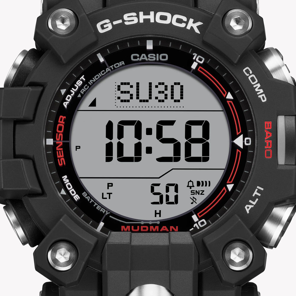 Casio Men's Black Resin Watch, Digital Display | Gw-9500-1er by i-watch