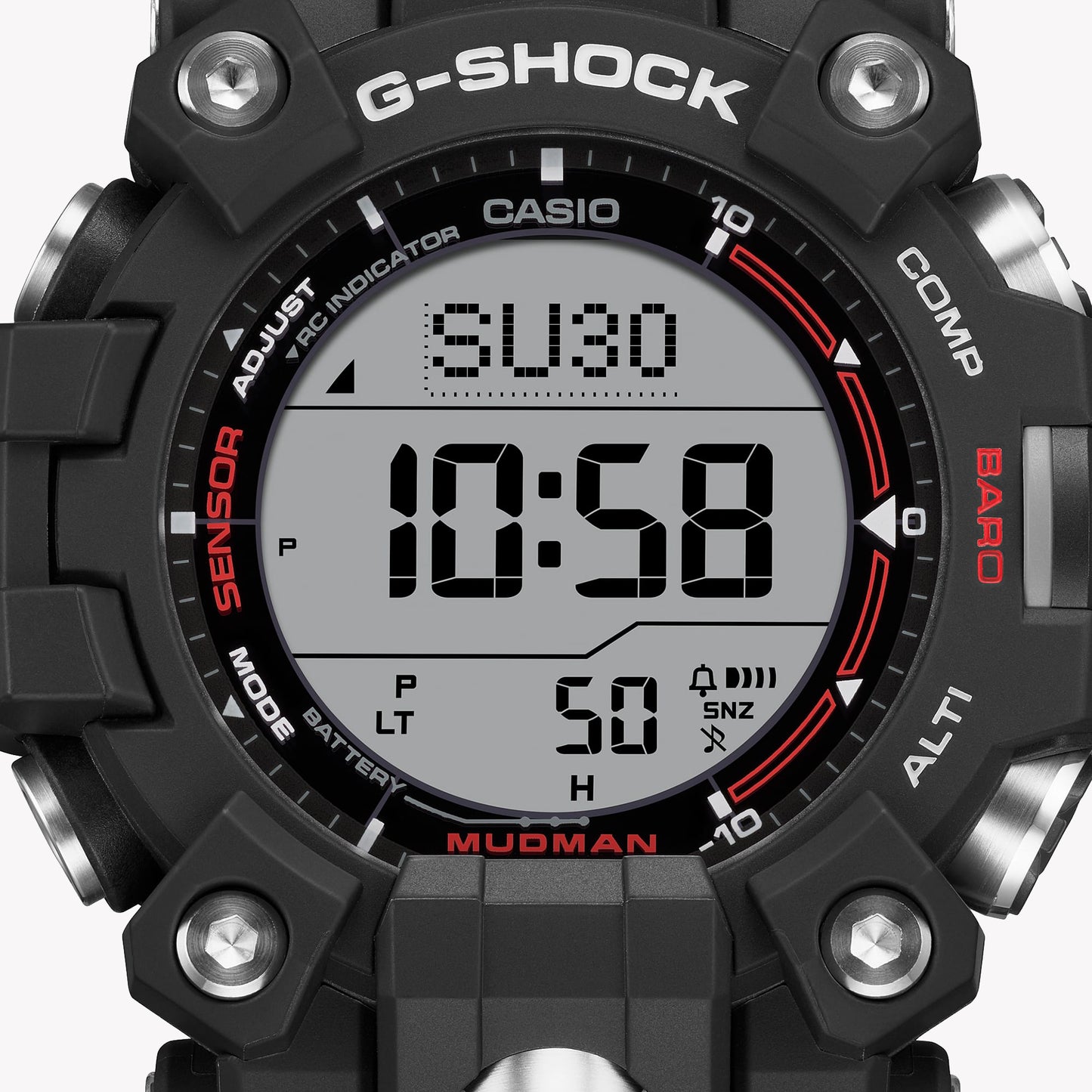 CASIO G-SHOCK GW-9500-1 MASTER OF G MUDMAN Black Men's Watch