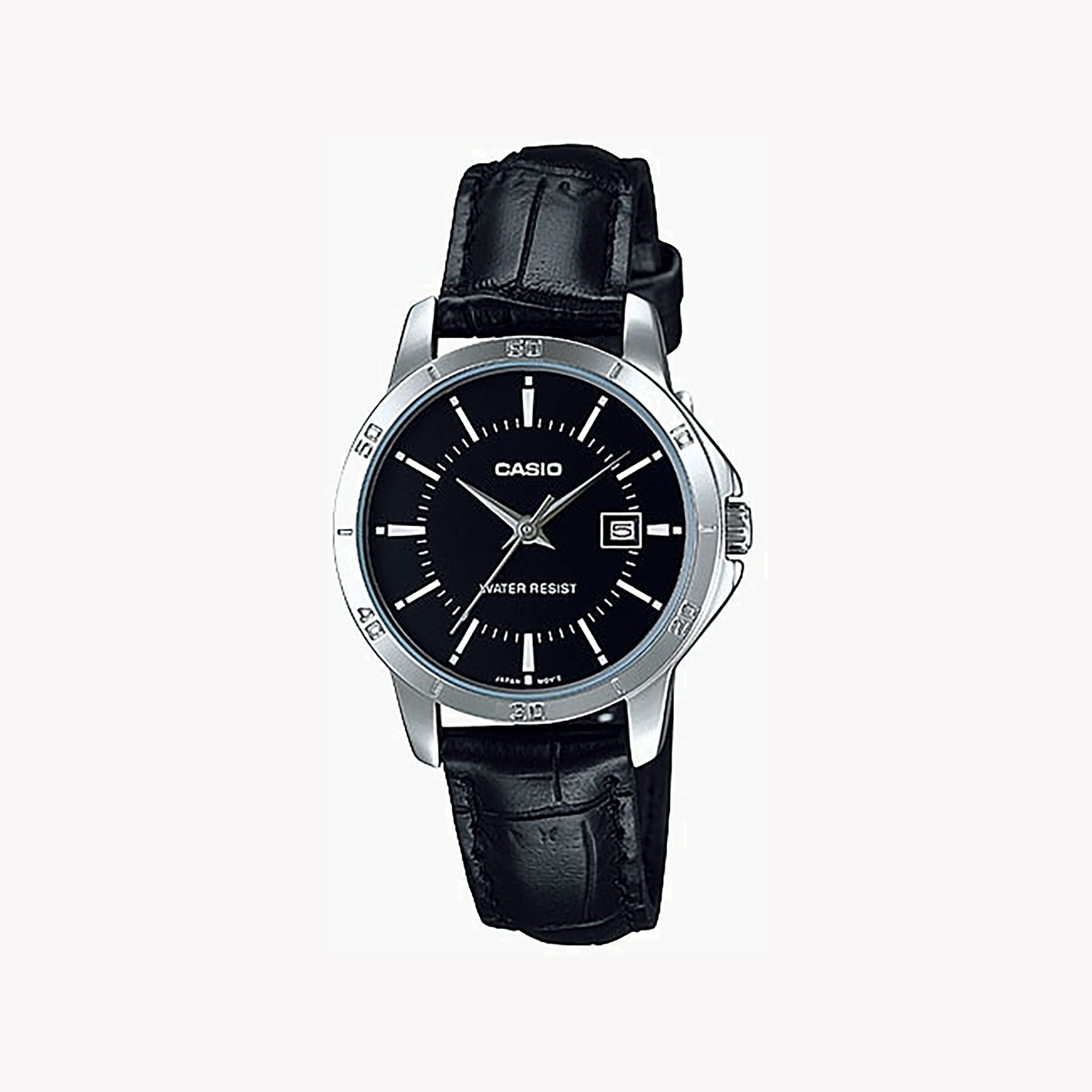 CASIO LTP-V004L-1AUDF ELEGANT SPORTY TIMEPIECE - STYLISH LEATHER & WATER-RESISTANT DESIGN