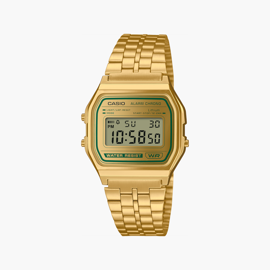 Casio Vintage A158WEGV-9AEF - Iconic Gold Digital Watch-i-Watch