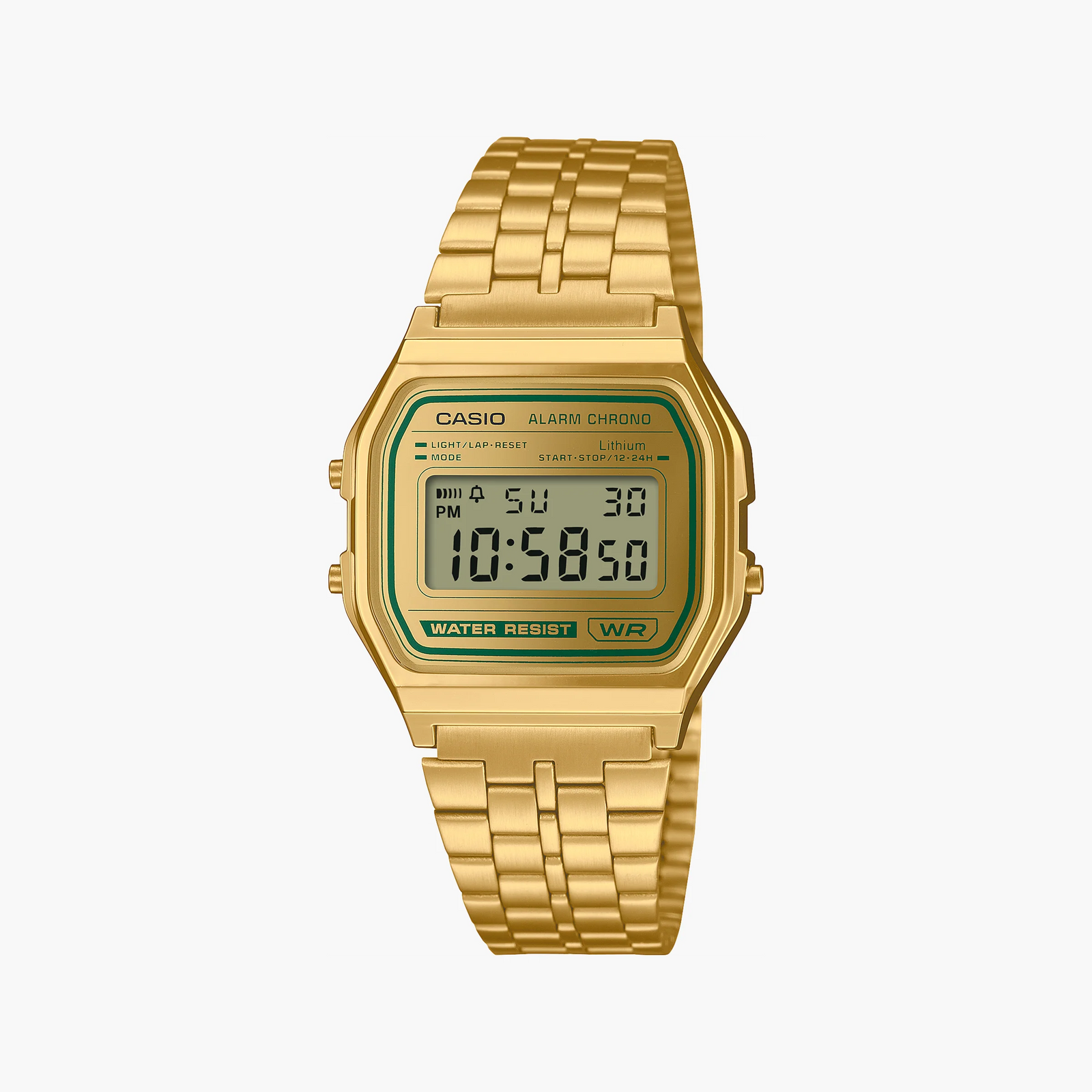 Casio Vintage A158WEGV-9AEF - Iconic Gold Digital Watch-i-Watch