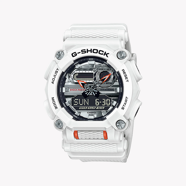 Casio G-Shock Ga-900as-7adr Tough & Sporty - Adventure-Ready Men's Watch With Striking White Design And Durable Features by i-watch