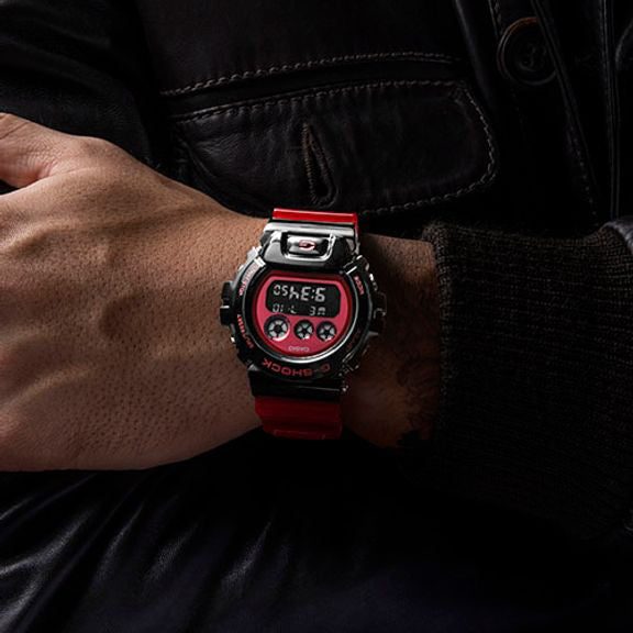 CASIO G-SHOCK GM-6900B-4DR - BOLD PINK STRIKE MEN'S WATCH with Shock-Resistant Design & 200m Water Resistance-i-Watch-4