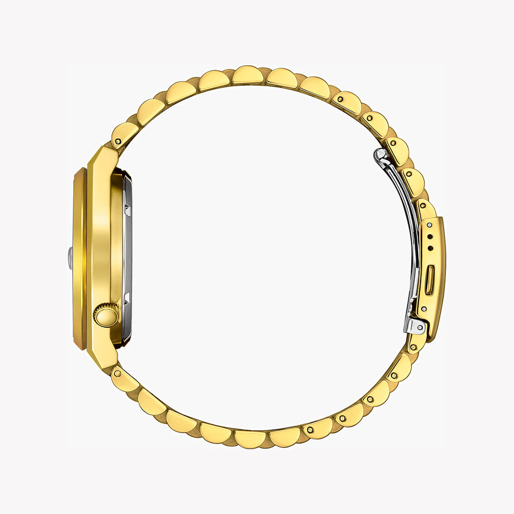 CITIZEN NJ0152-51X GOLD STUNNER - SOPHISTICATED AUTOMATIC MEN'S WATCH with GREEN DIAL & 5 ATM WATER RESISTANCE-i-Watch-4