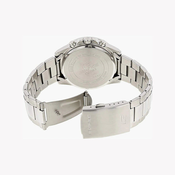 Casio Men's Silver Stainless Steel Watch, Blue Dial | Efv-600d-2avu by i-watch