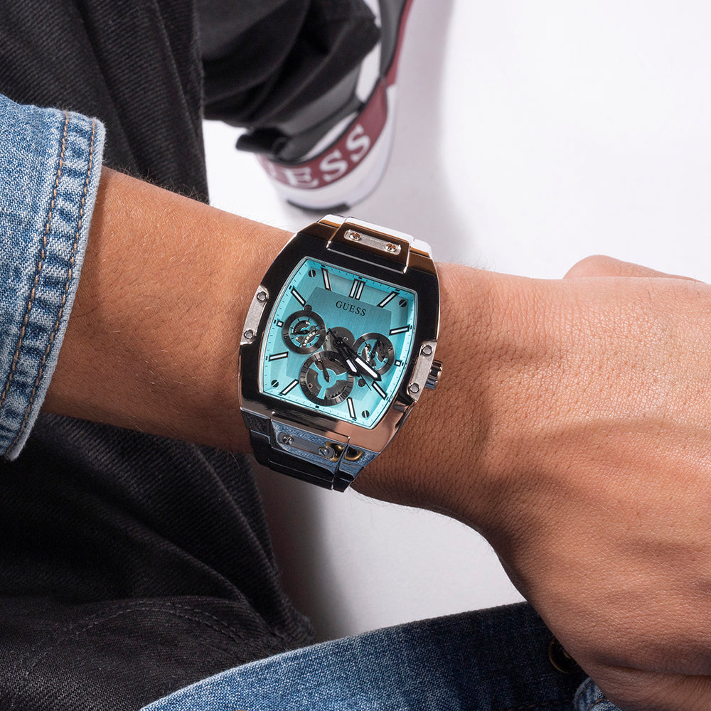 GUESS GW0456G4 TURQUOISE GLAM - ELEGANT WOMEN'S TIMEPIECE WITH STAINLESS STEEL BAND-i-Watch-5