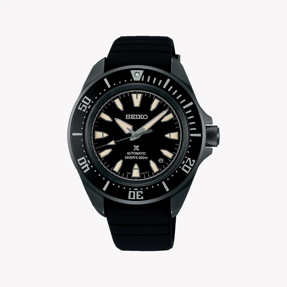 Seiko Prospex Men's Black Stainless Steel, Silicone | Srpl15k1 by i-watch