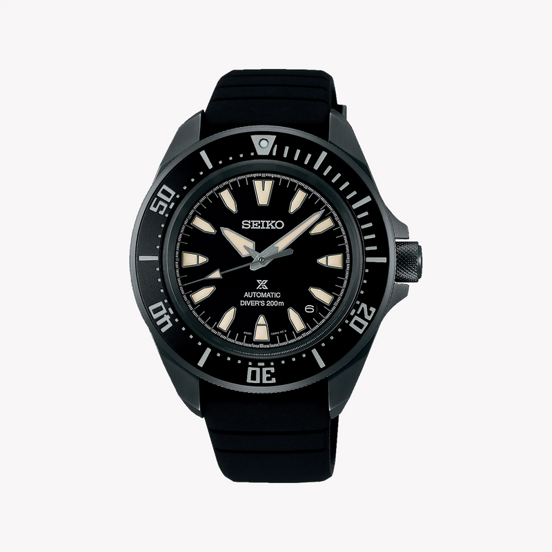 Seiko Prospex Men's Black Stainless Steel, Silicone | Srpl15k1 by i-watch