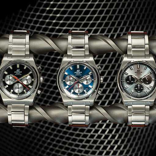 EDIFICE EFB-730D-1AVUEF - TIMELESS ELEGANCE & VERSATILITY Men's Stainless Steel Watch-i-Watch-3