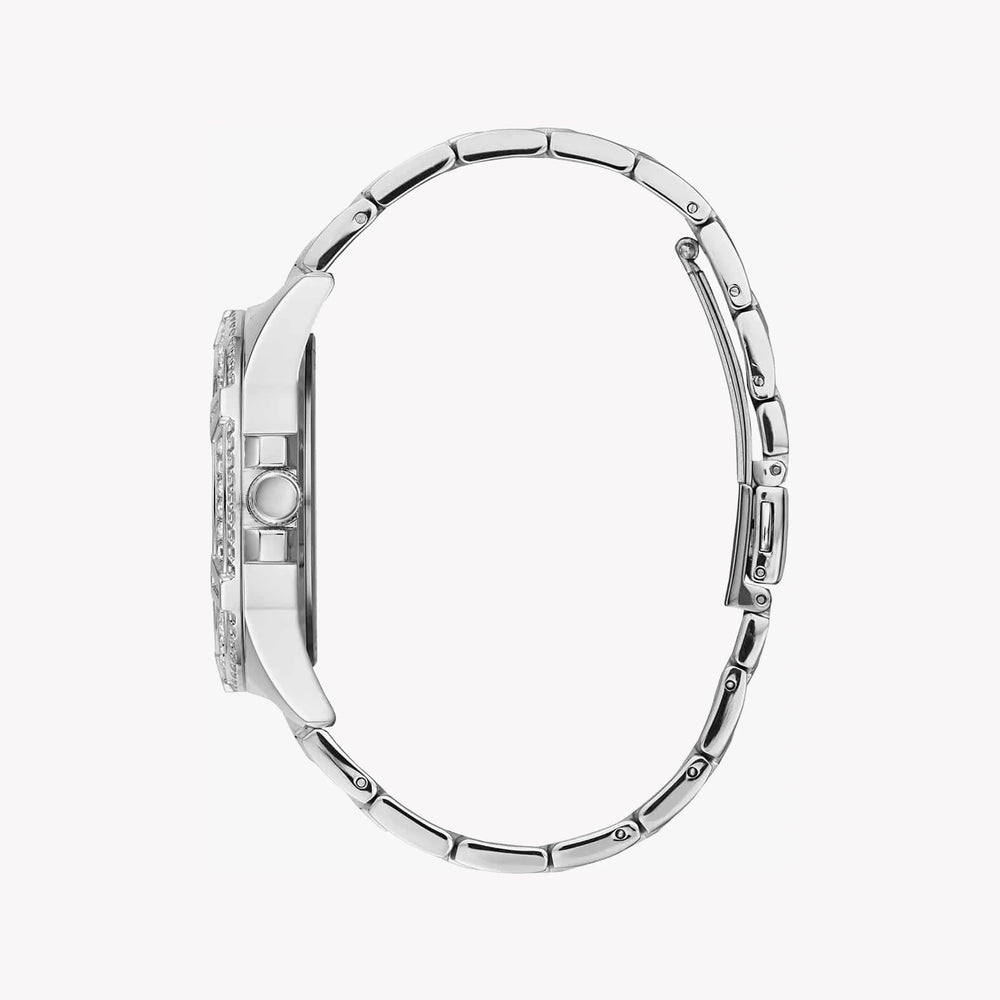Guess Women's Silver Stainless Steel Watch, Silver Dial | W1156l1 by i-watch