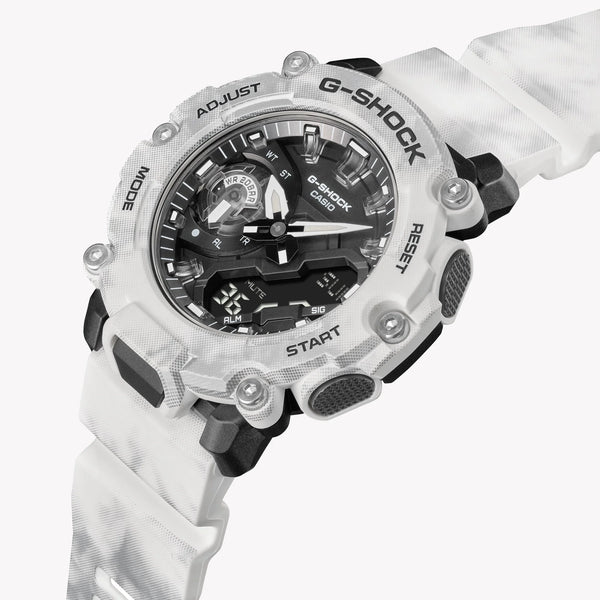 G-Shock Men's White Resin Watch, Digital Dial | Ga-2200gc-7adr by i-watch