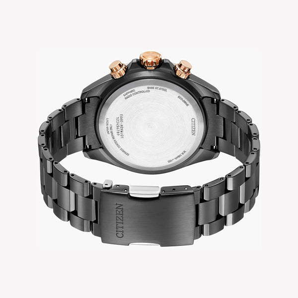Citizen Cb5956-89l Elegant Black Stainless Steel - Modern Eco-Drive Men's Watch by i-watch