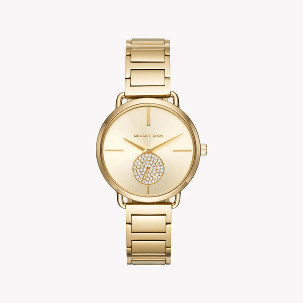 Michael Kors Women's Gold Stainless Steel Watch, Gold Dial | Mk3639 by i-watch