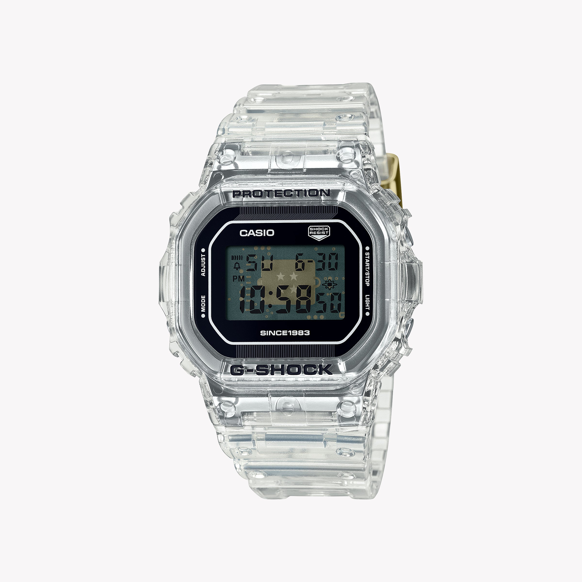 CASIO G-SHOCK DW-5040RX-7ER - ADVENTURE-READY TRANSLUCENT TIMEPIECE FOR MEN