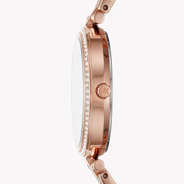 Michael Kors Women's Rose Gold Watch, Blue Dial | Mk4451 by i-watch