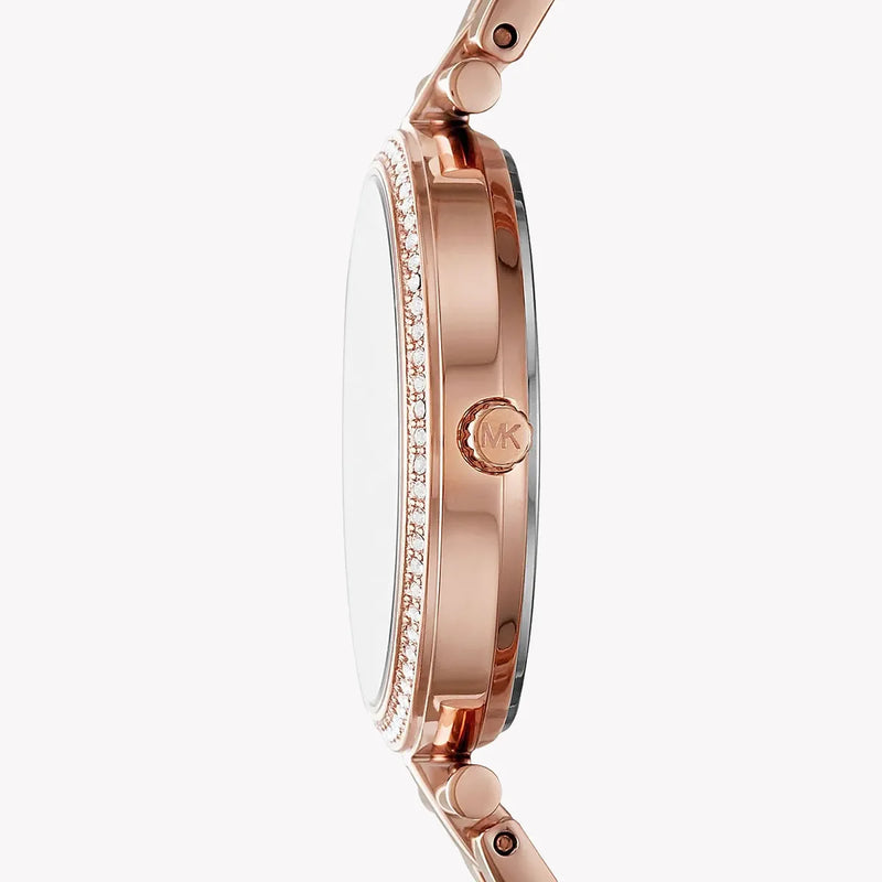 Michael Kors Women's Rose Gold Watch, Blue Dial | Mk4451 by i-watch