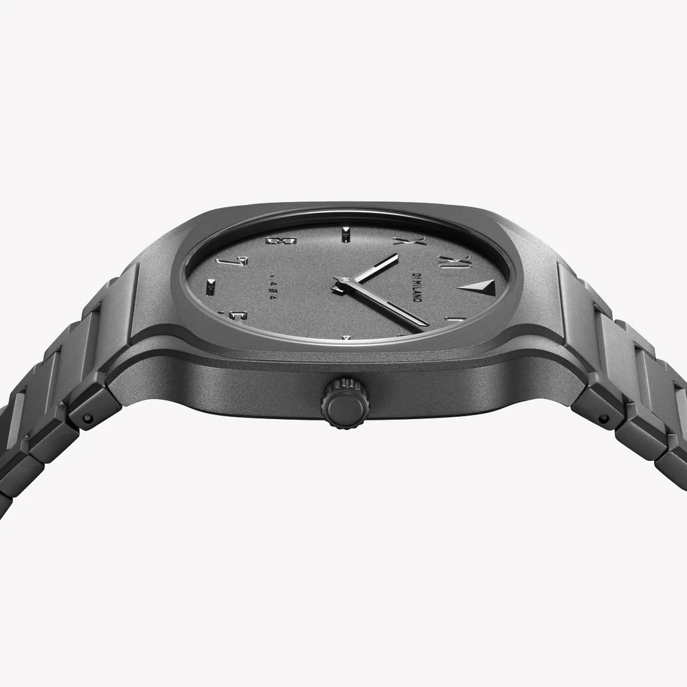 Bold Performance Unisex Black Stainless Steel Watch | D1-SQBJ08 by i-watch