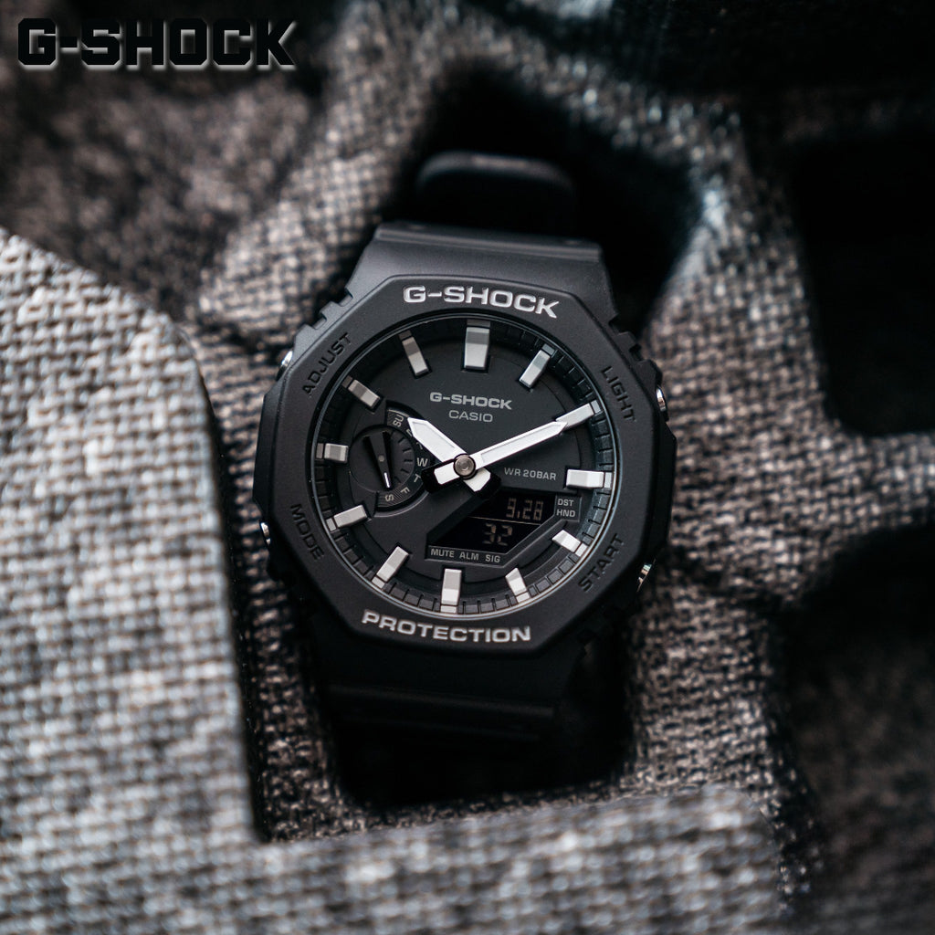 CASIO G-SHOCK GA-2100AH-6ADR - VIBRANT PURPLE ADVENTURER Men's Watch with durable resin band and sleek black dial-i-Watch-6