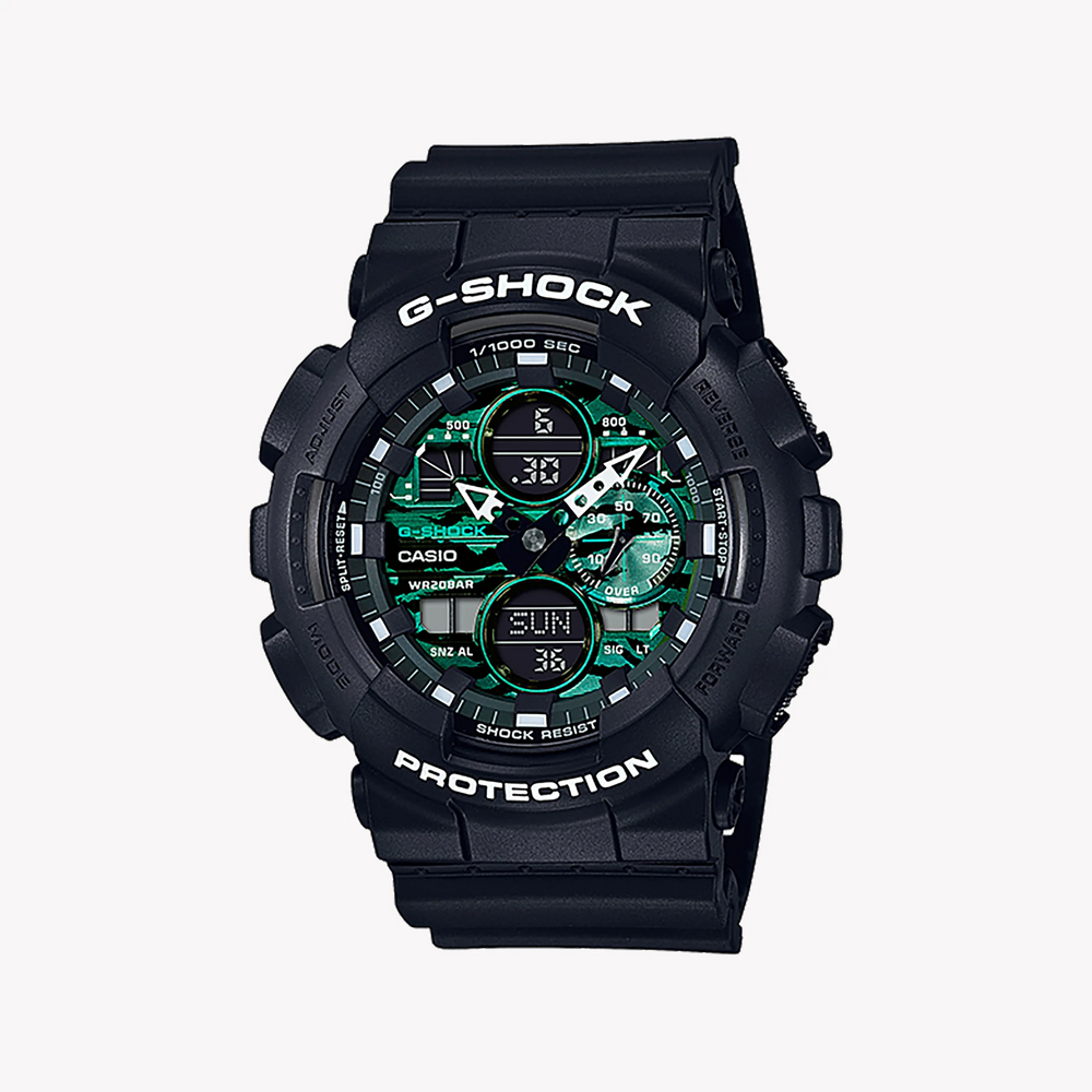 Casio G-Shock Ga-140mg-1adr - Adventure-Ready Men's Sport Watch With Stylish Black Design by i-watch
