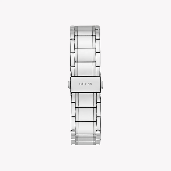 Guess Men's Silver Watch, Blue Dial | Gw0626g1 by i-watch