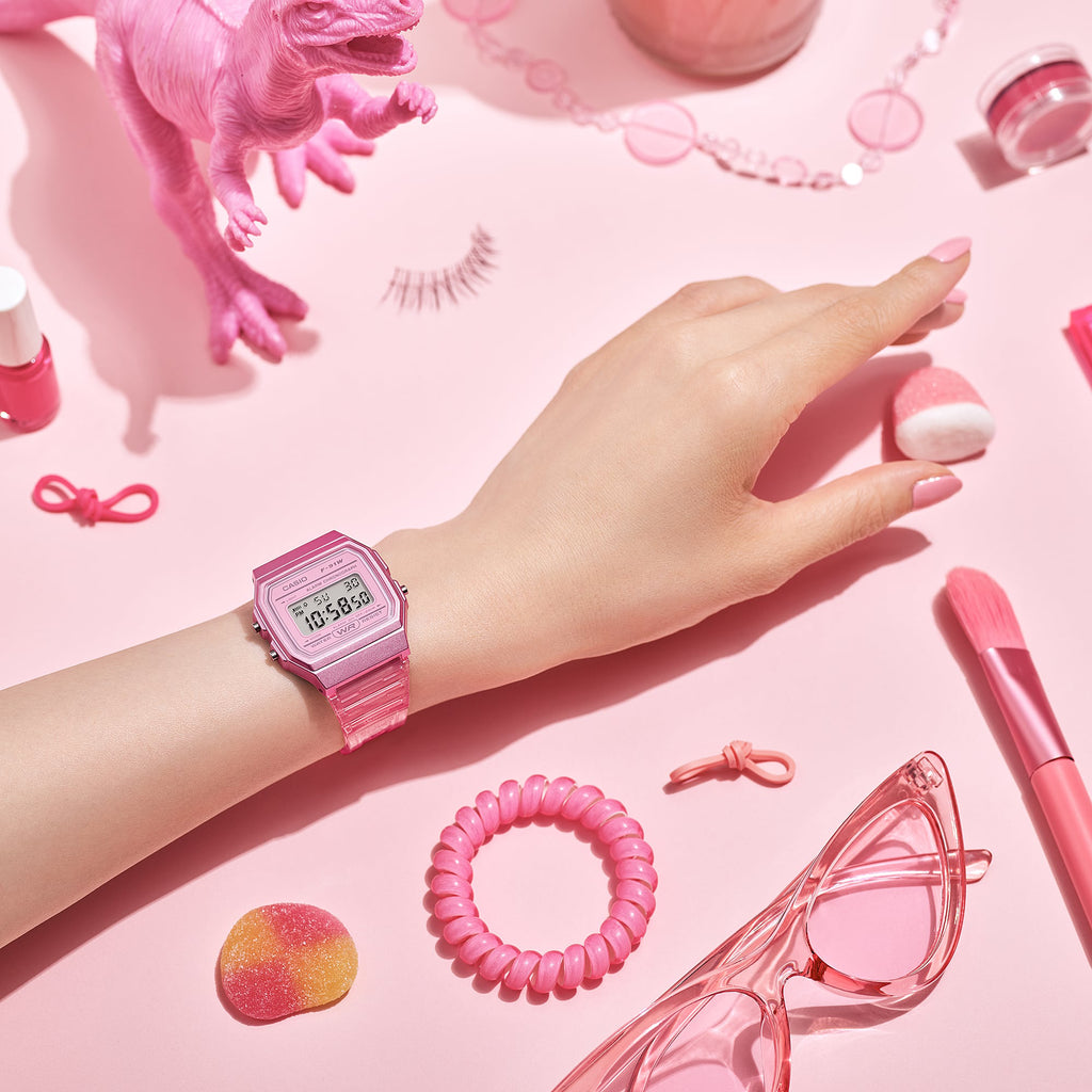 Casio F-91ws-4 Pink Digital Watch, Resin Band | F-91ws-4