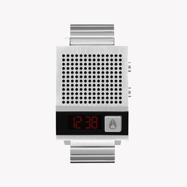 Nixon Women's Silver Stainless Steel Watch, Silver Dial | A1266-000 by i-watch