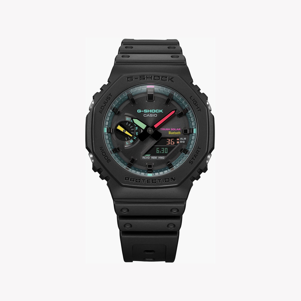 CASIO G-SHOCK GA-B2100MF-1ADR OAK - SPORTY BLACK POWERHOUSE Men's Watch with matte resin and vibrant display-i-Watch-5