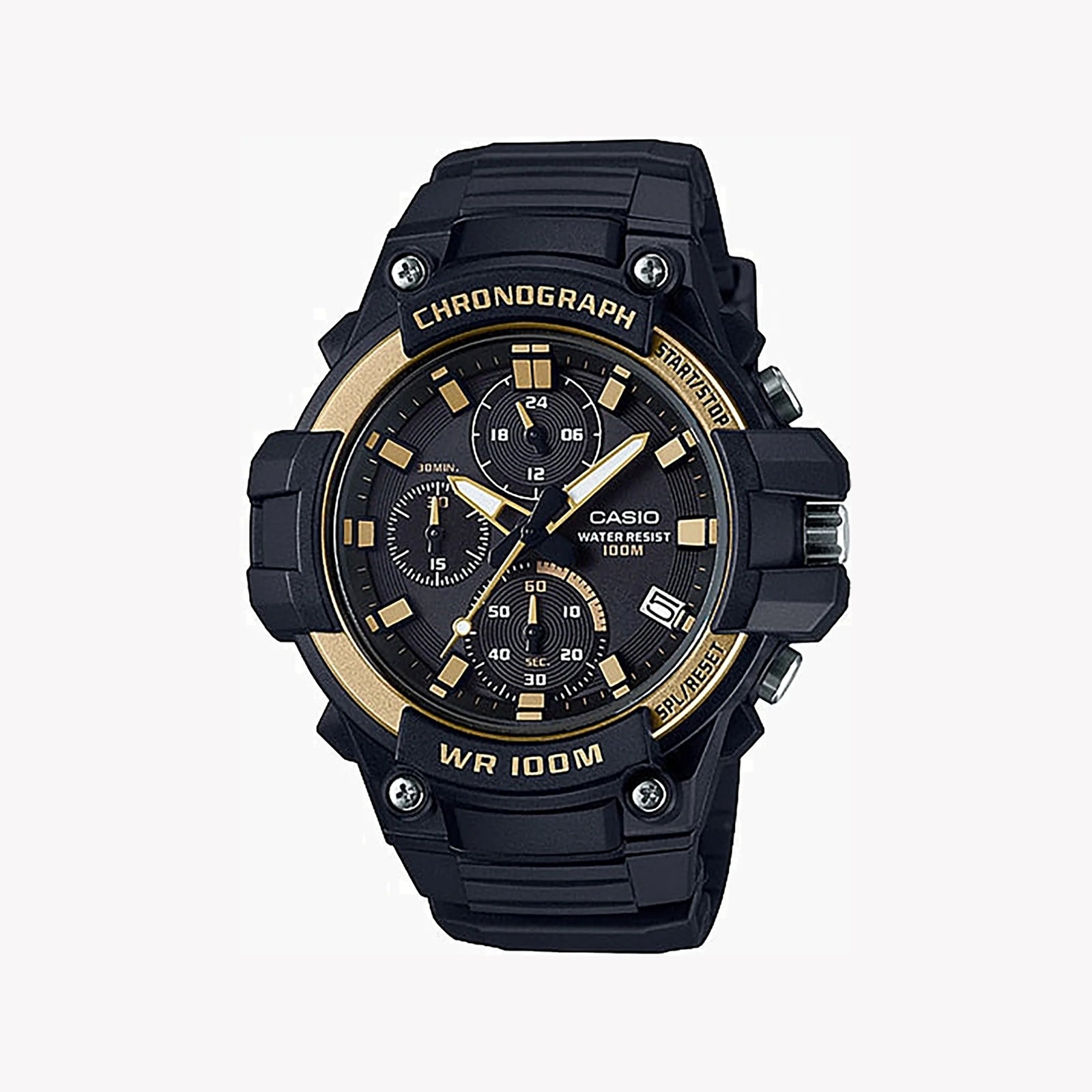 Casio Mcw-110h-9avdf Adventure Ready - Men's Black Resin Watch With 100m Water Resistance by i-watch