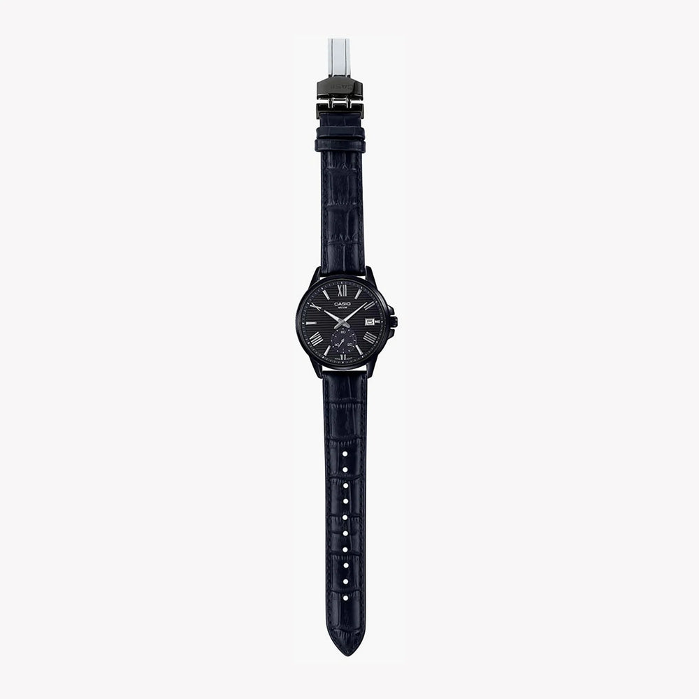 Casio Mtp-Ex100bl-1avdf Bold Adventurer - Men's Sporty Black Stainless Steel Watch by i-watch