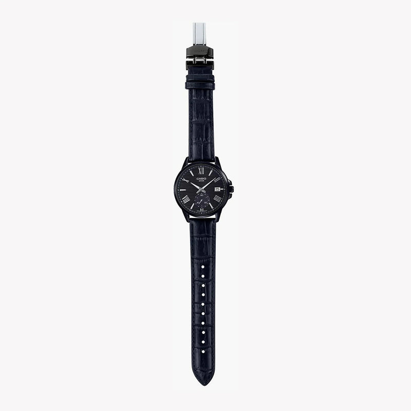 Casio Mtp-Ex100bl-1avdf Bold Adventurer - Men's Sporty Black Stainless Steel Watch by i-watch