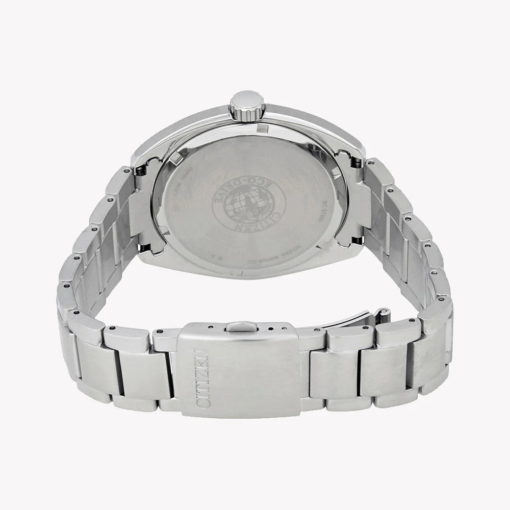 Citizen Bu4010-56e - Dynamic Elegance: Men's Eco-Drive Watch With Silver Stainless Steel & Black Dial by i-watch