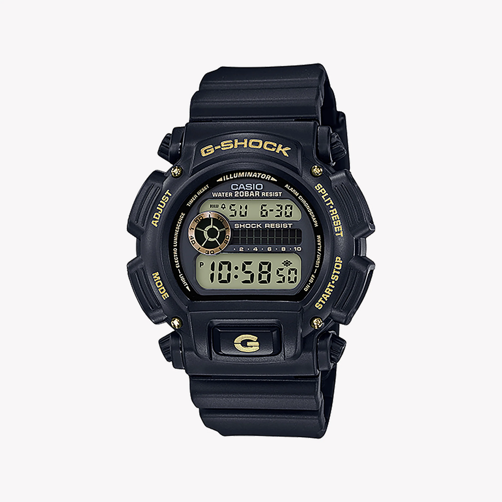 Casio G-Shock Dw-9052gbx-1a9dr - Rugged Edge Men's Watch With Black Resin & Digital Dial by i-watch